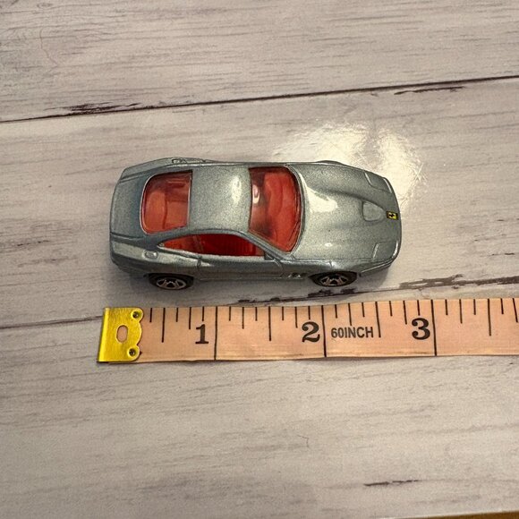 Hot Wheels Silver Ferrari 550 Maranello 1999 Mattel (SKU: 218TO) - Picture 6 of 6